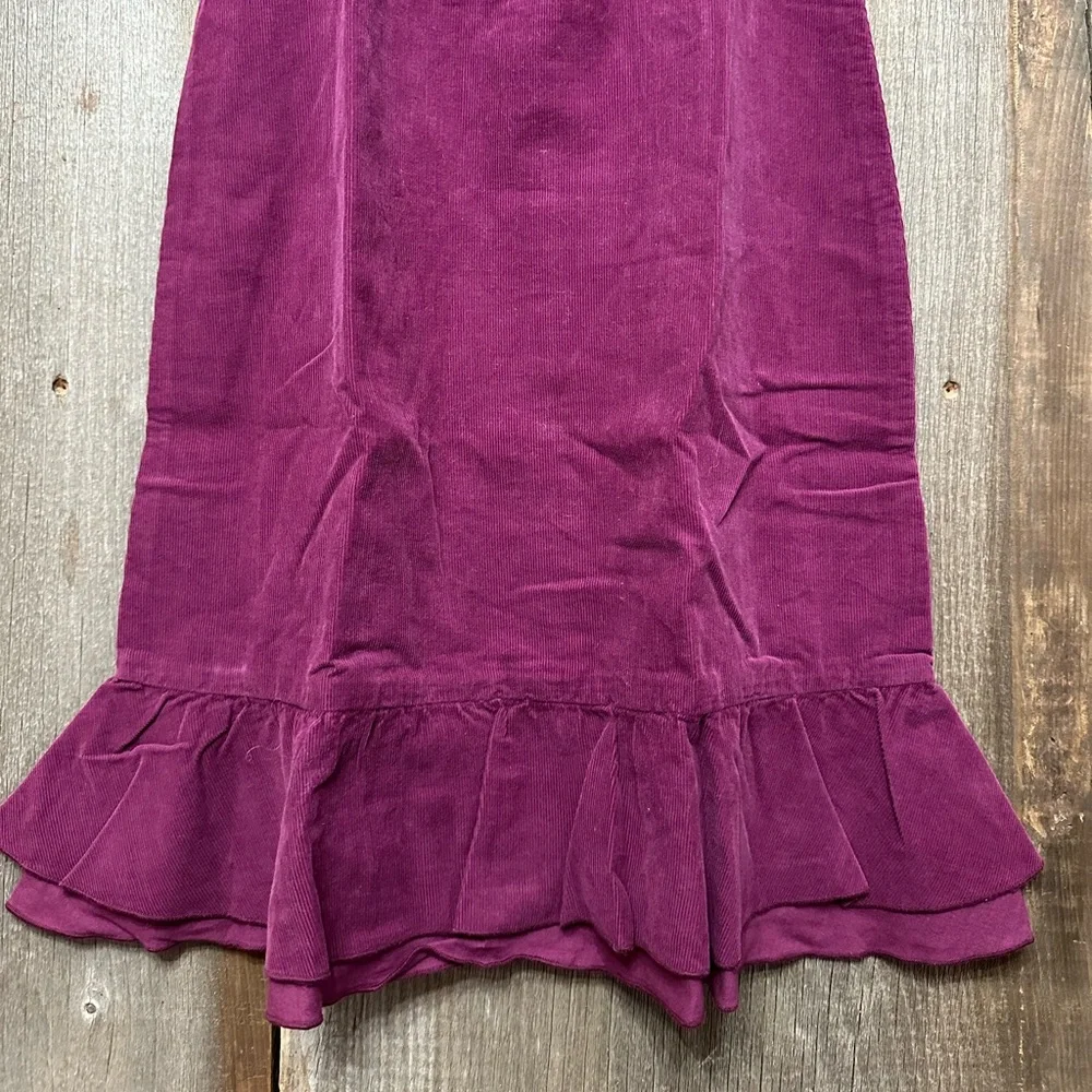 J. Crew Kids Corduroy Tank Dress in Pink Magenta Size XS